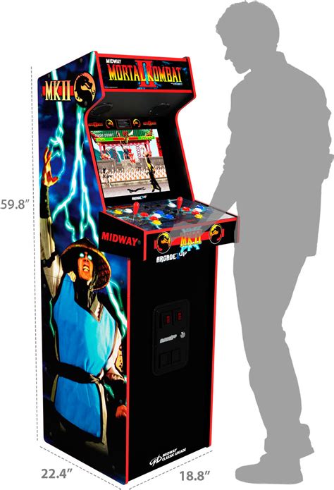 From Scorpion to Sub-Zero and every other combatant in-between, MORTAL KOMBATs darkly humorous gameplay and finishing moves made it an instant franchise with iconic characters and enduring catchphrases. . Arcade1up mortal kombat 2